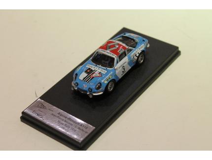 ALPINE - RENAULT A110 YPRES RALLY 1974 TROFEU 1/43°