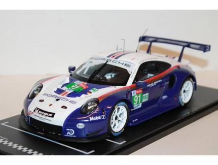PORSCHE 911 RSR N°91 24H LM 2018 IXO 1/18°