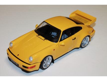 PORSCHE 964 3.8 RS JAUNE 1990 SOLIDO 1/18°