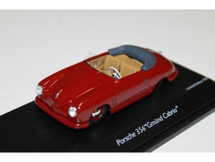 PORSCHE 356 "GMUND CABRIO" ROUGE SCHUCO 1/43°