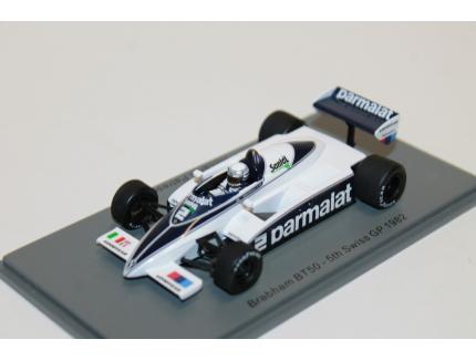 BRABHAM BT50 N°2 5TH SWISS GP 1982 SPARK 1/43°