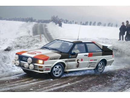 AUDI QUATTRO RALLY MONTE CARLO 1981 ITALERI 1/24°