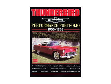 THUNDERBIRD PERFORMANCE PORTFOLIO 1955-1957