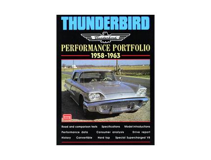 THUNDERBIRD PERFORMANCE PORTFOLIO 1958-1963