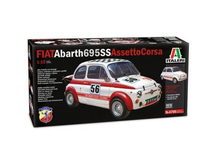FIAT ABARTH 695SS ASSETTO CORSA ITALERI 1/12°