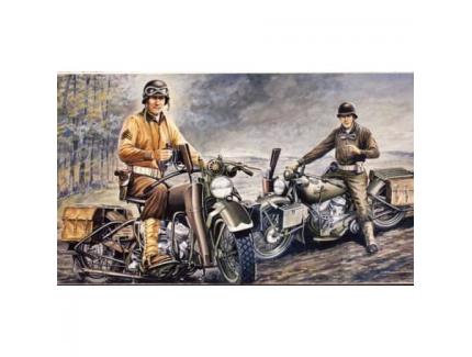 US MOTORCYCLES ITALERI 1/35°