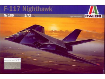 LOCKHEED F-117 NIGHTHAWK ITALERI 1/72°