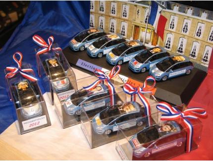 CITROEN C4 PICASSO  F.BAYROU 2012 MINIATURES-LYON 1/43°