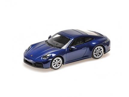Porsche 911 Carrera GTS 2025 Blue Metallic Minichamps 1/43°