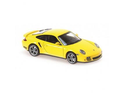 PORSCHE 911 TURBO 2009 YELLOW