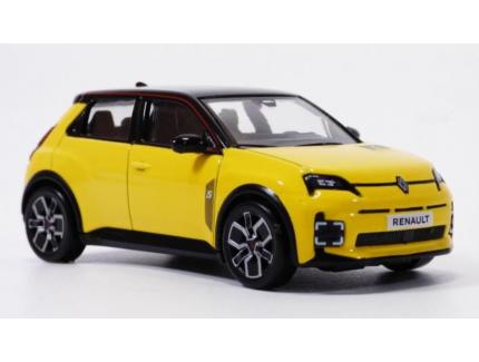 Renault 5 E-Tech électrique 2024 Jaune Pop et Noir NOREV 1/43