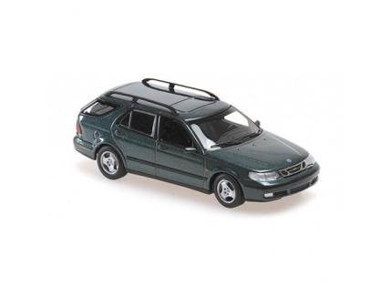 SAAB 9-5 BREAK 1999 DARK GREEN MET