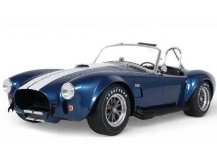 Shelby Cobra 427 S/C Bleu & Blanc Rayure GT Spirit 1/8