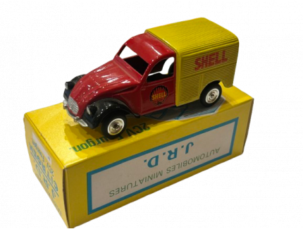 Fourgon Citroën 2CV Shell JRD 1/43° (année 80)