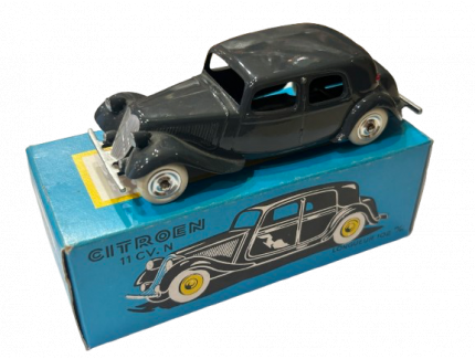 Citroën 11CV gris foncé JRD 1/43°
