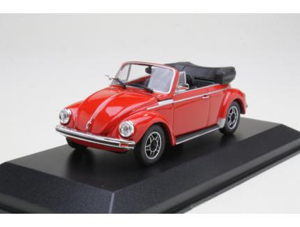 VOLKSWAGEN 1303 CABRIOLET ROUGE 1979 MAXICHAMPS 1/43°