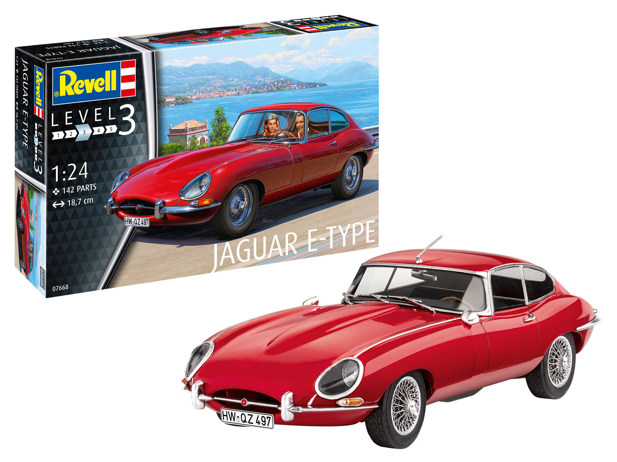 JAGUAR TYPE E REVELL 1/24°