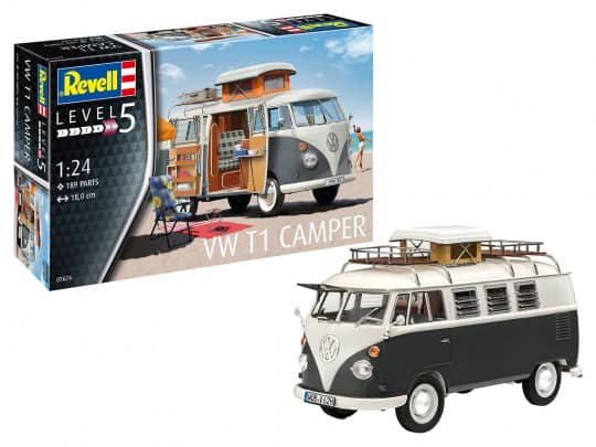 VOLKSWAGEN T1 CAMPER REVELL 1/24°