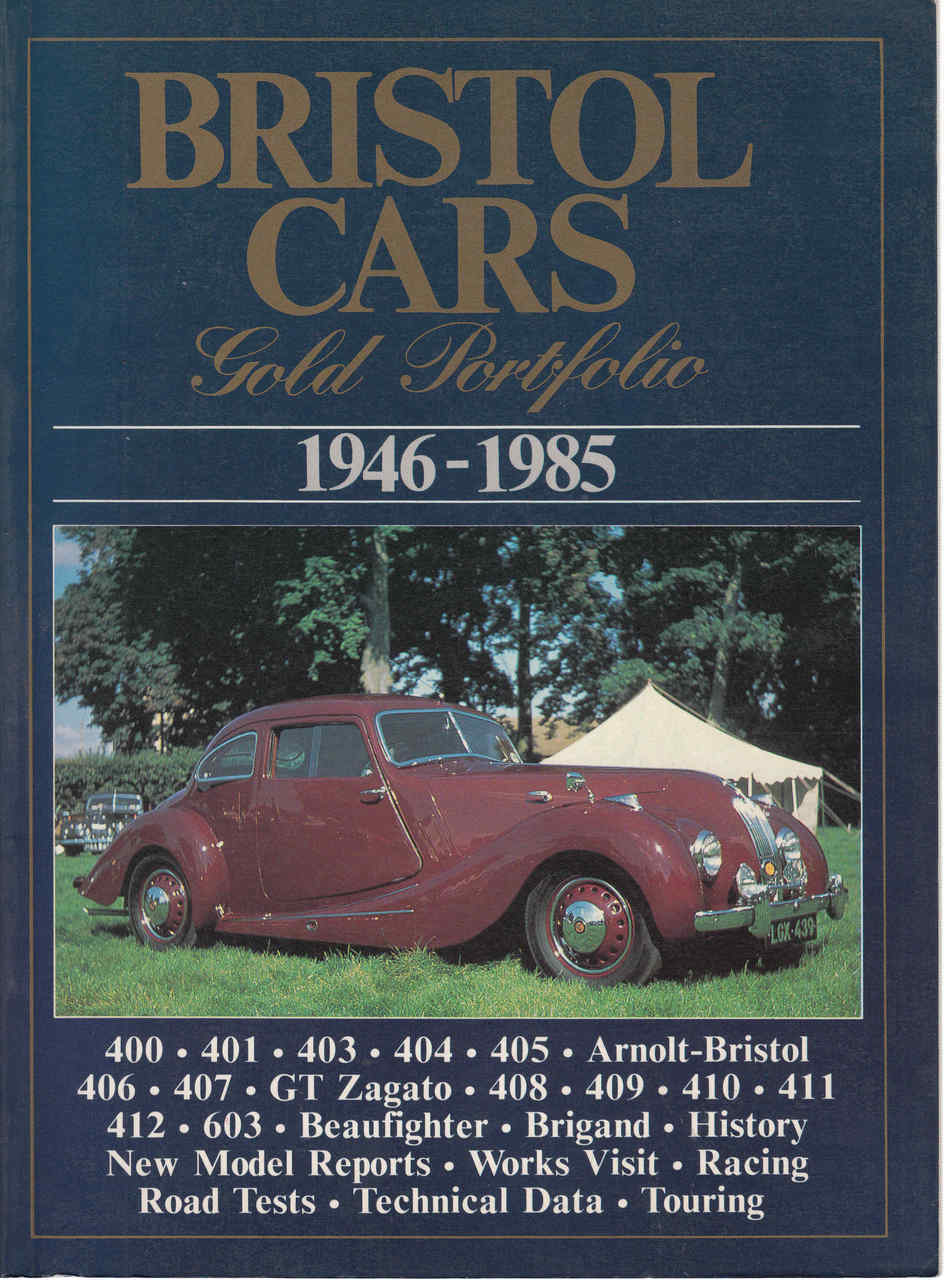 BRISTOL CARS GOLD PORTFOLIO 1946 - 1985