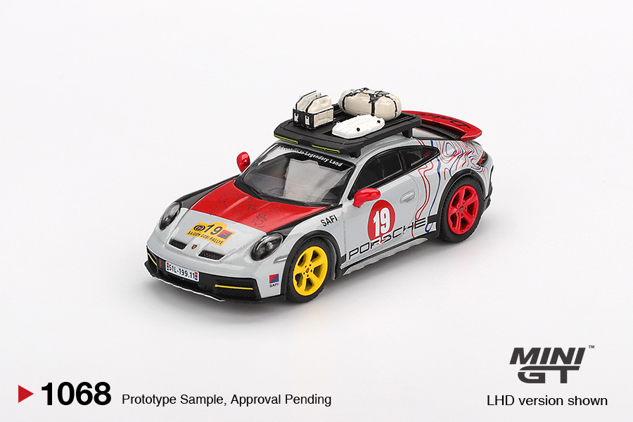 Porsche 911 Dakar "Uncle Rally" Mini GT 1/64°