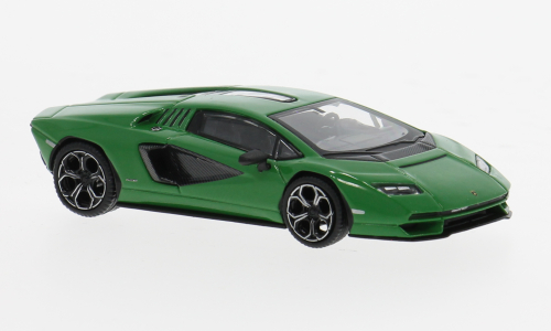 Lamborghini Countach LPI 800-4 Verde Medio Mini GT 1/64°