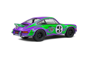 PORSCHE 911 RSR - RSR - PURPLE HIPPY TRIBUTE - 1973 SOLIDO 1/18°