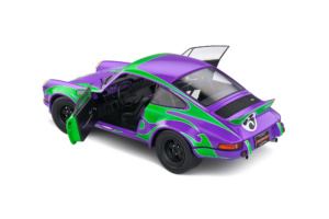 PORSCHE 911 RSR - RSR - PURPLE HIPPY TRIBUTE - 1973 SOLIDO 1/18°