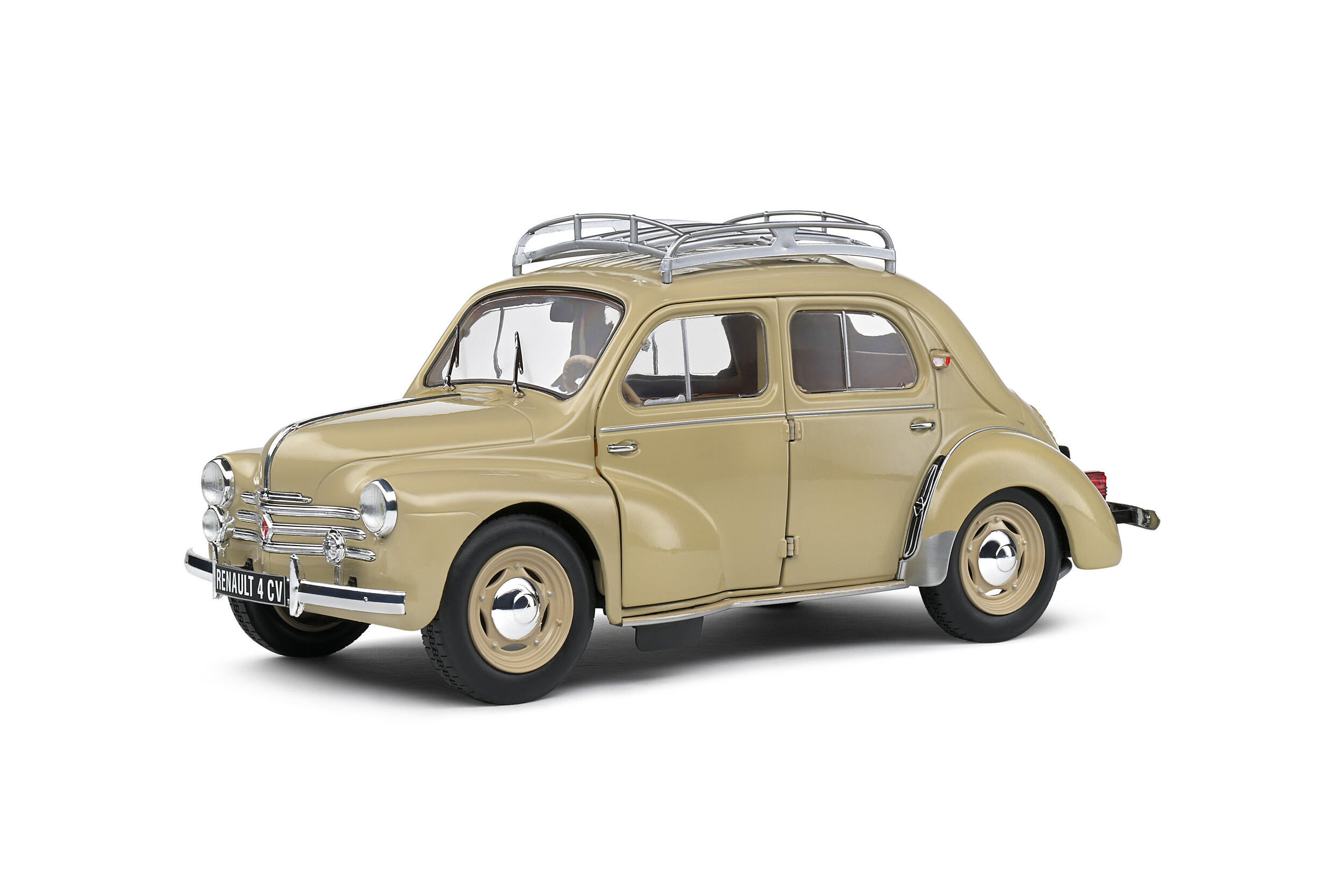 RENAULT 4CV BEIGE TOURTERELLE 1956