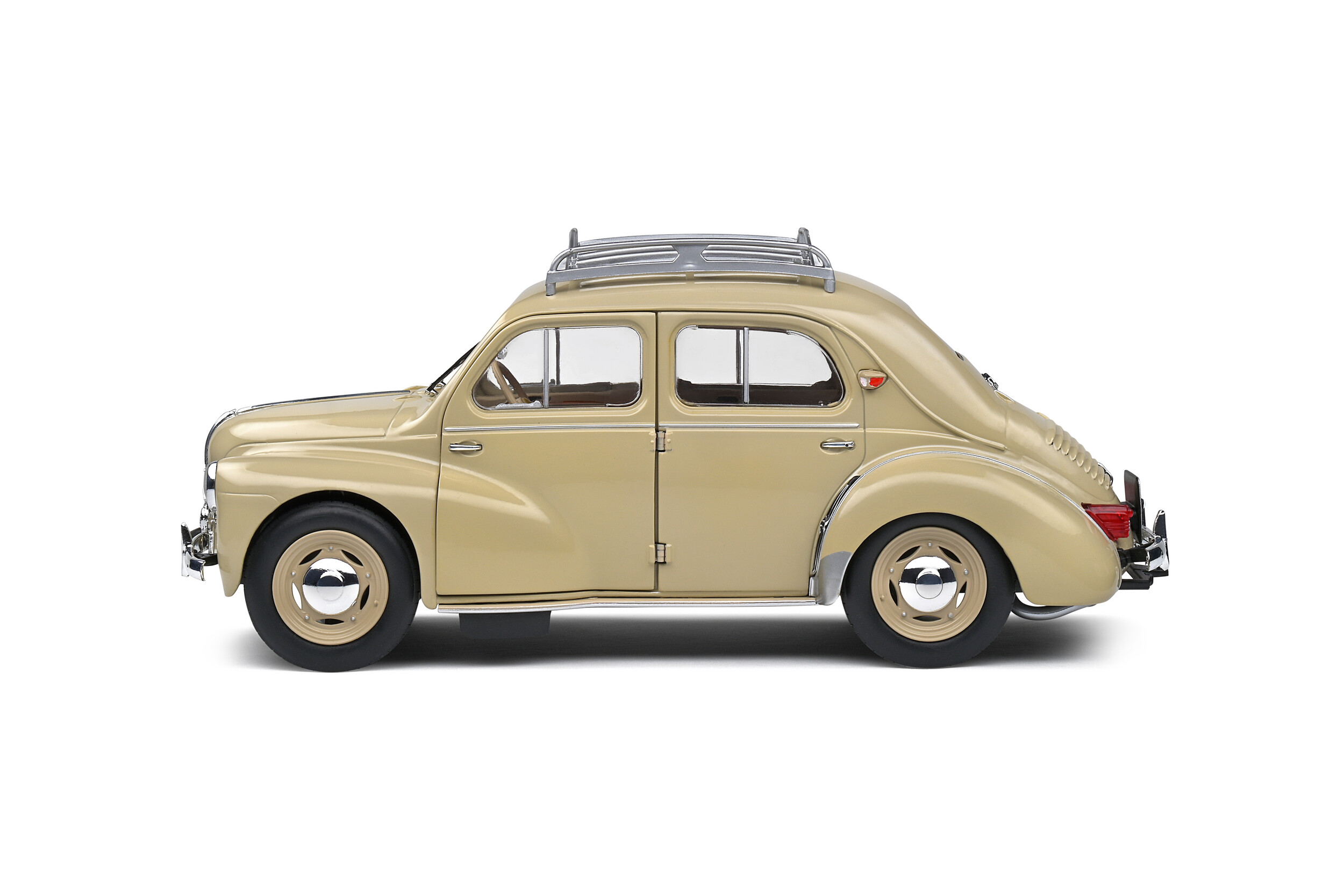 RENAULT 4CV BEIGE TOURTERELLE 1956