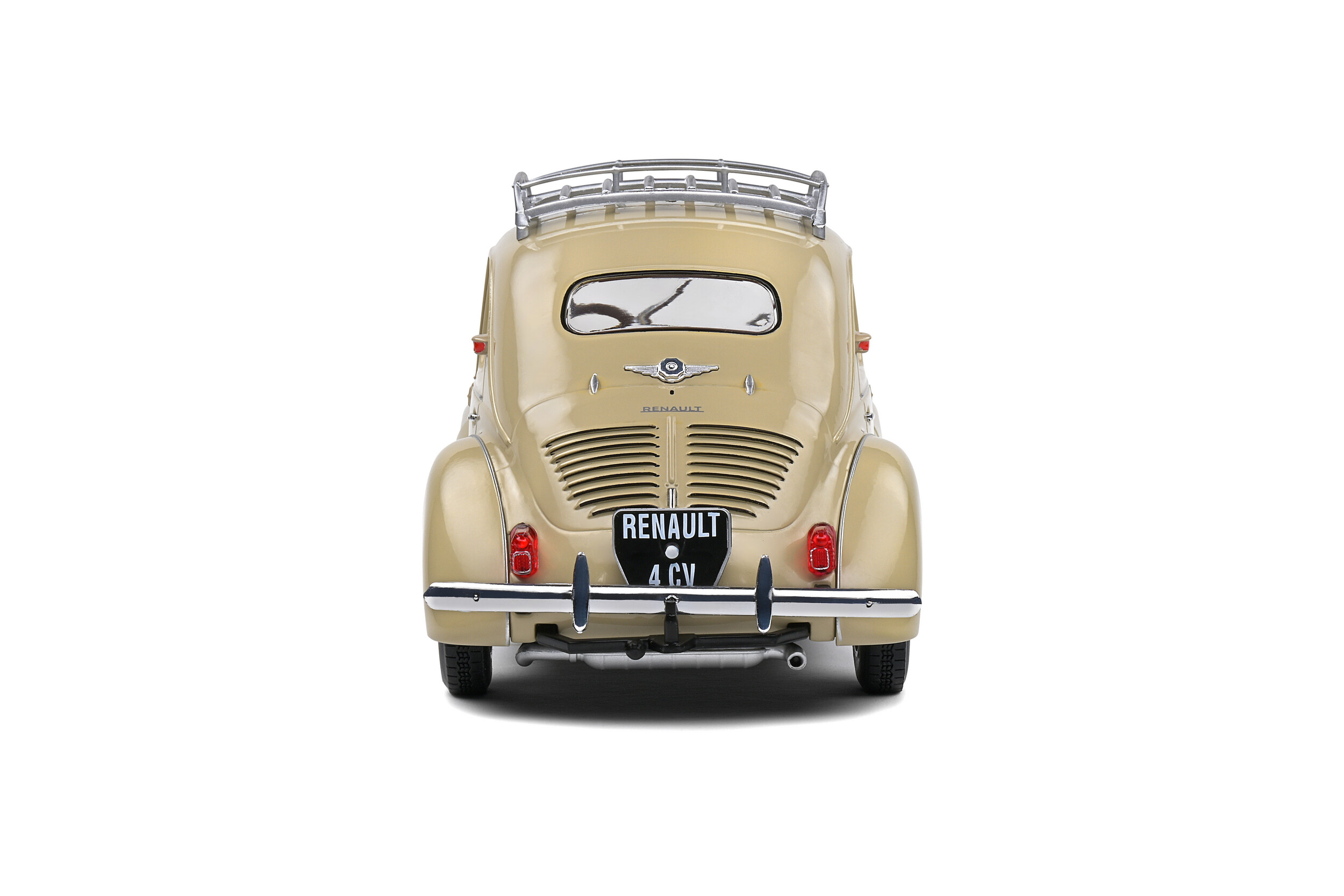 RENAULT 4CV BEIGE TOURTERELLE 1956