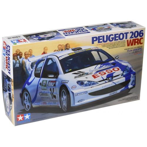 PEUGEOT 206 WRC TAMIYA 1/24°