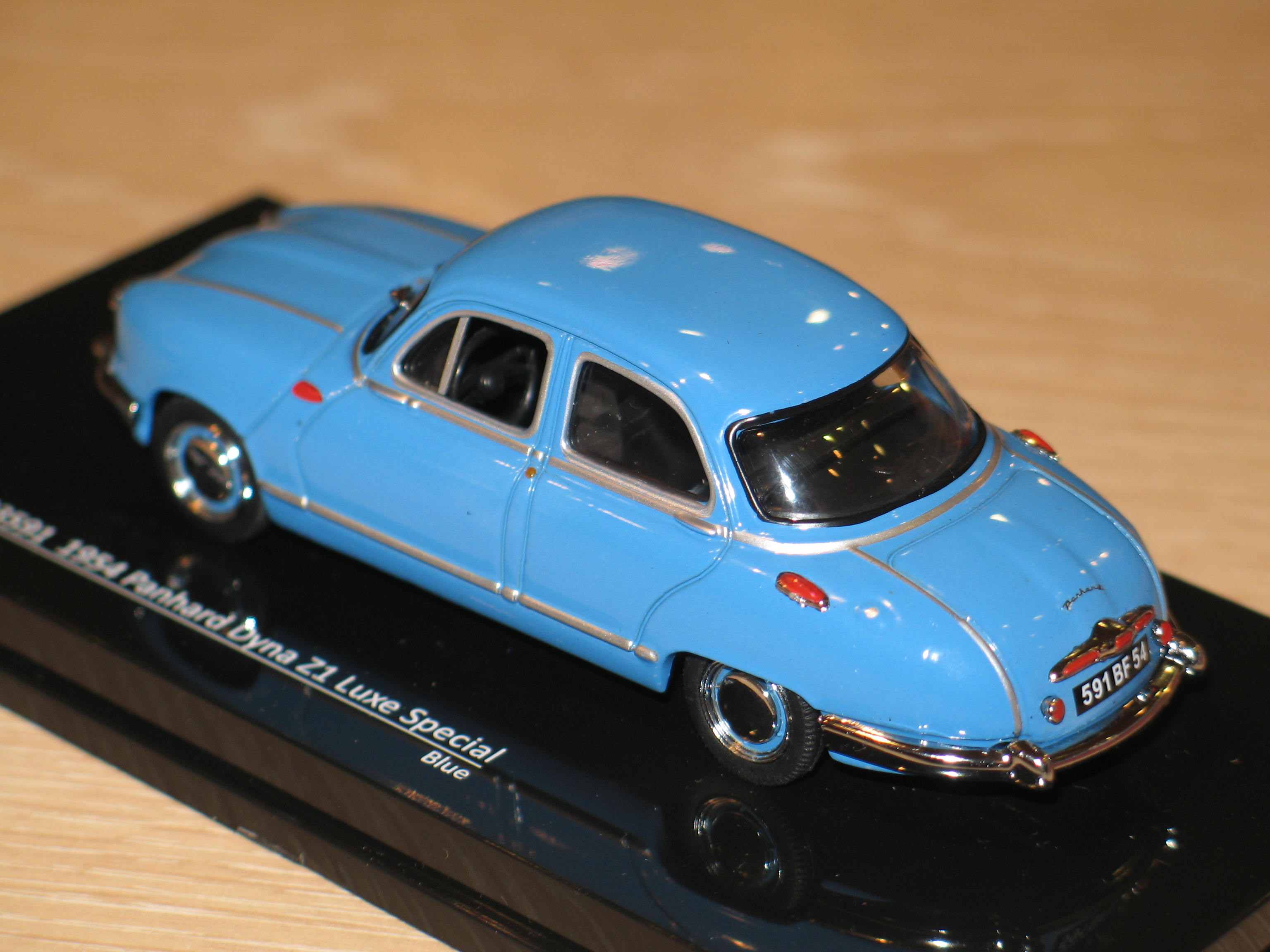 PANHARD DYNA Z1 BLEUE1954 VITESSE 1/43°