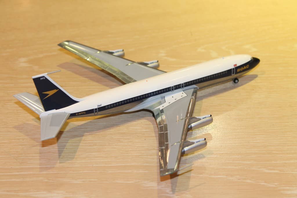 BOEING 707-436 BOAC HERPA 1/200°