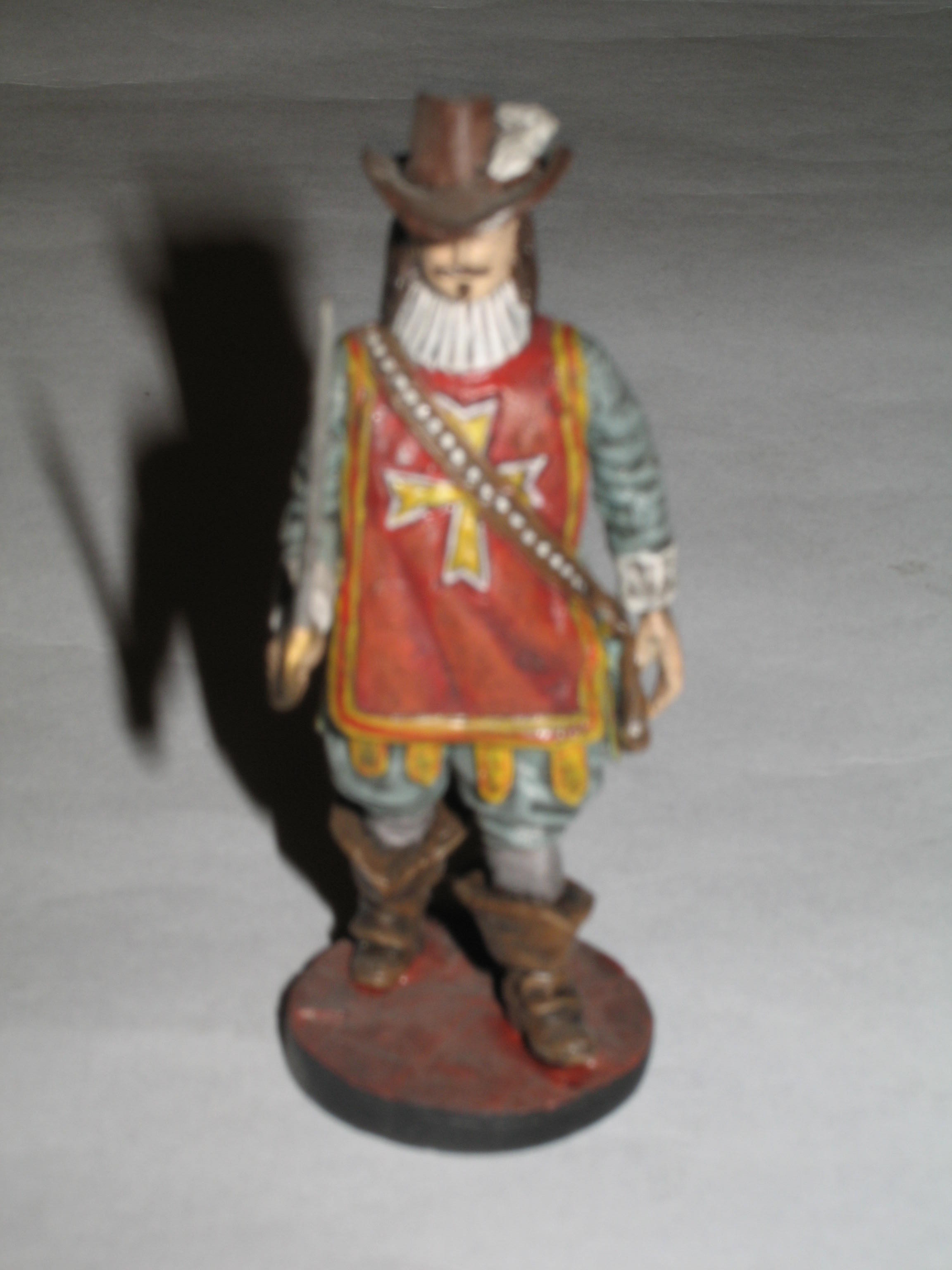 MOUSQUETAIRE OFFICIEL DU CARDINAL 1642 ALYMER 54mm