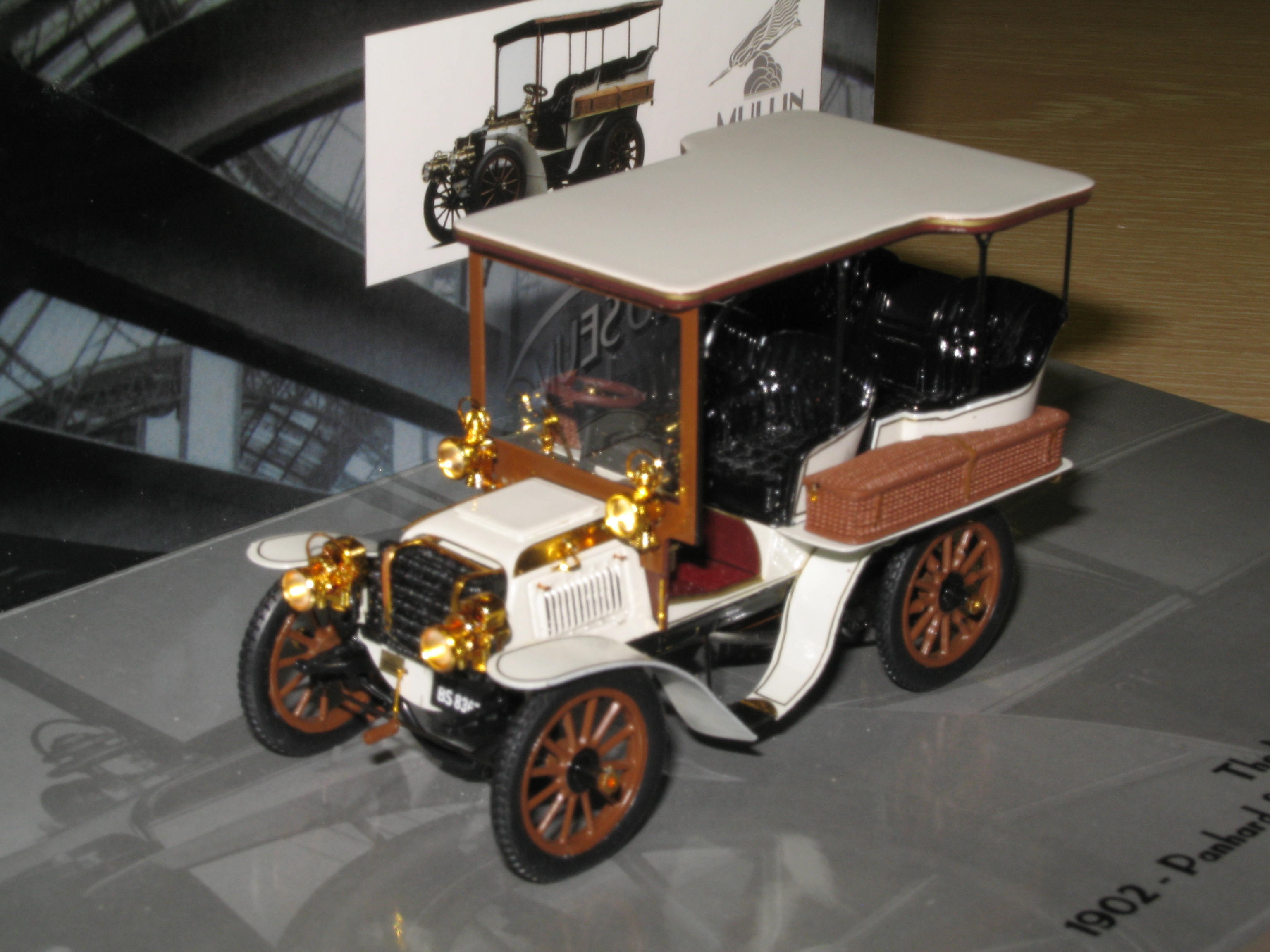 PANHARD & LEVASSOR TYPE B1 1902 MINICHAMPS 1/43°