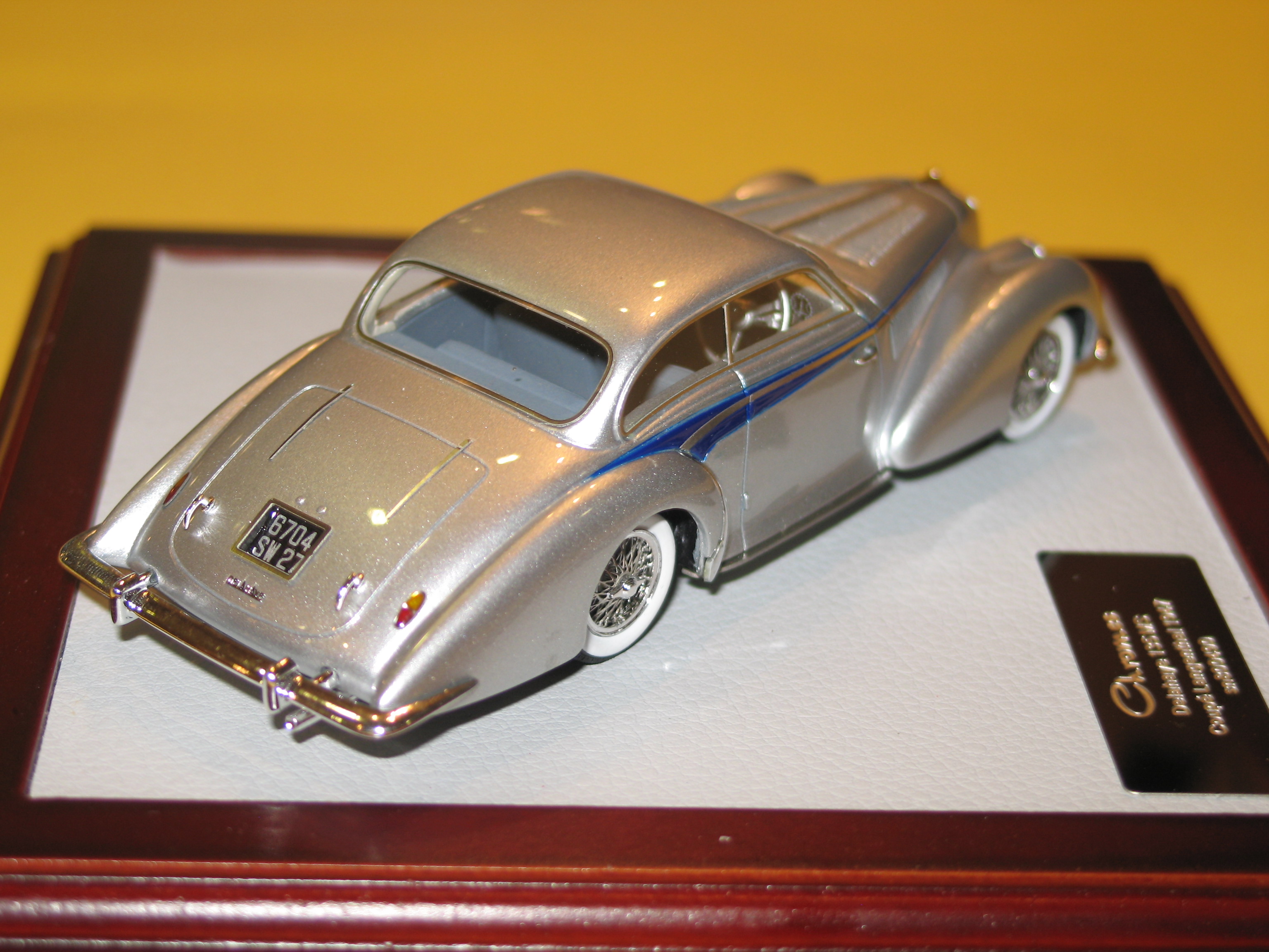 DELAHAYE 135MS LAGONTHAL 1947 CHROMES 1/43°