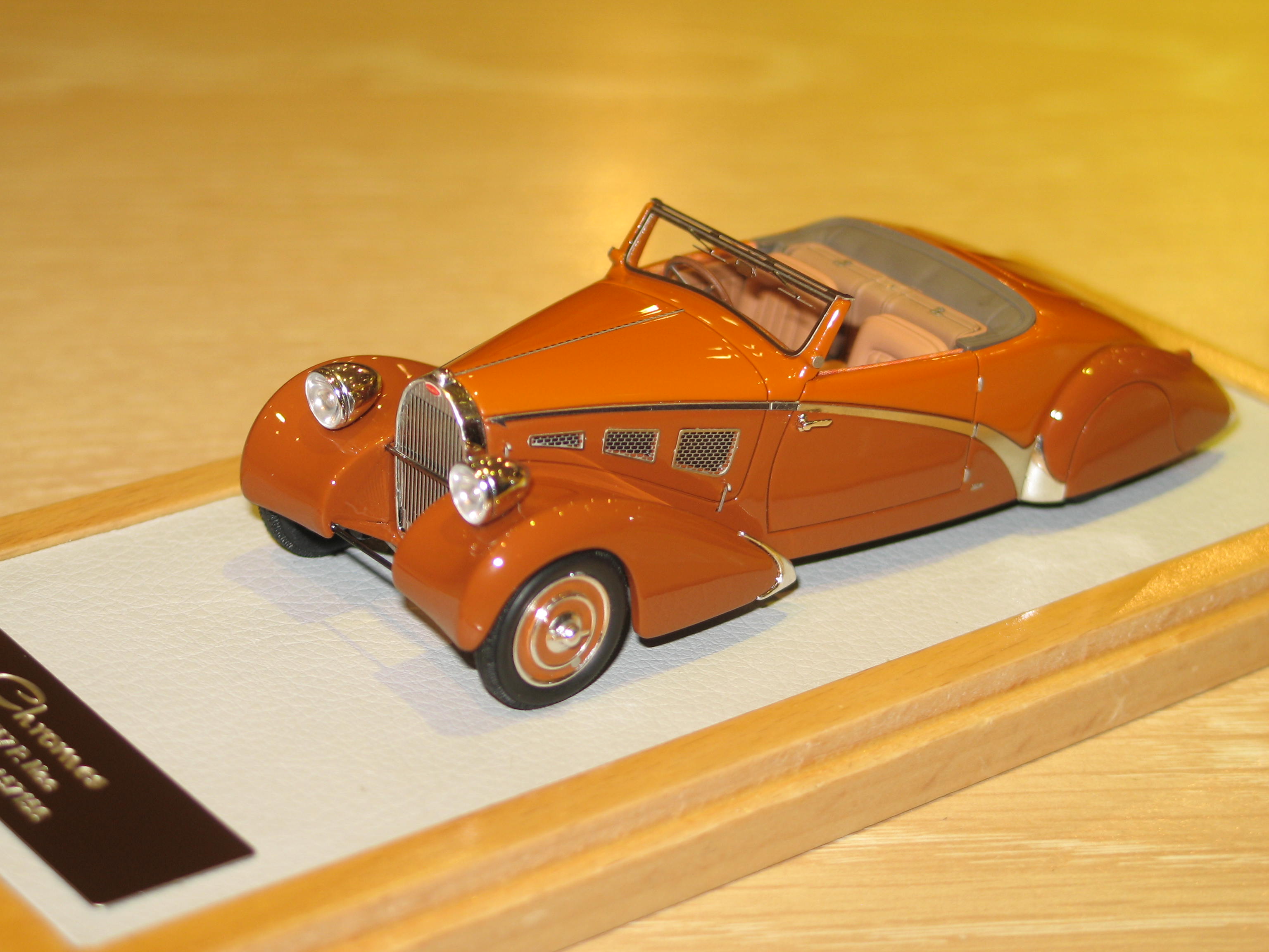 BUGATTI T57 P.NEE 1934 CHROMES 1/43°