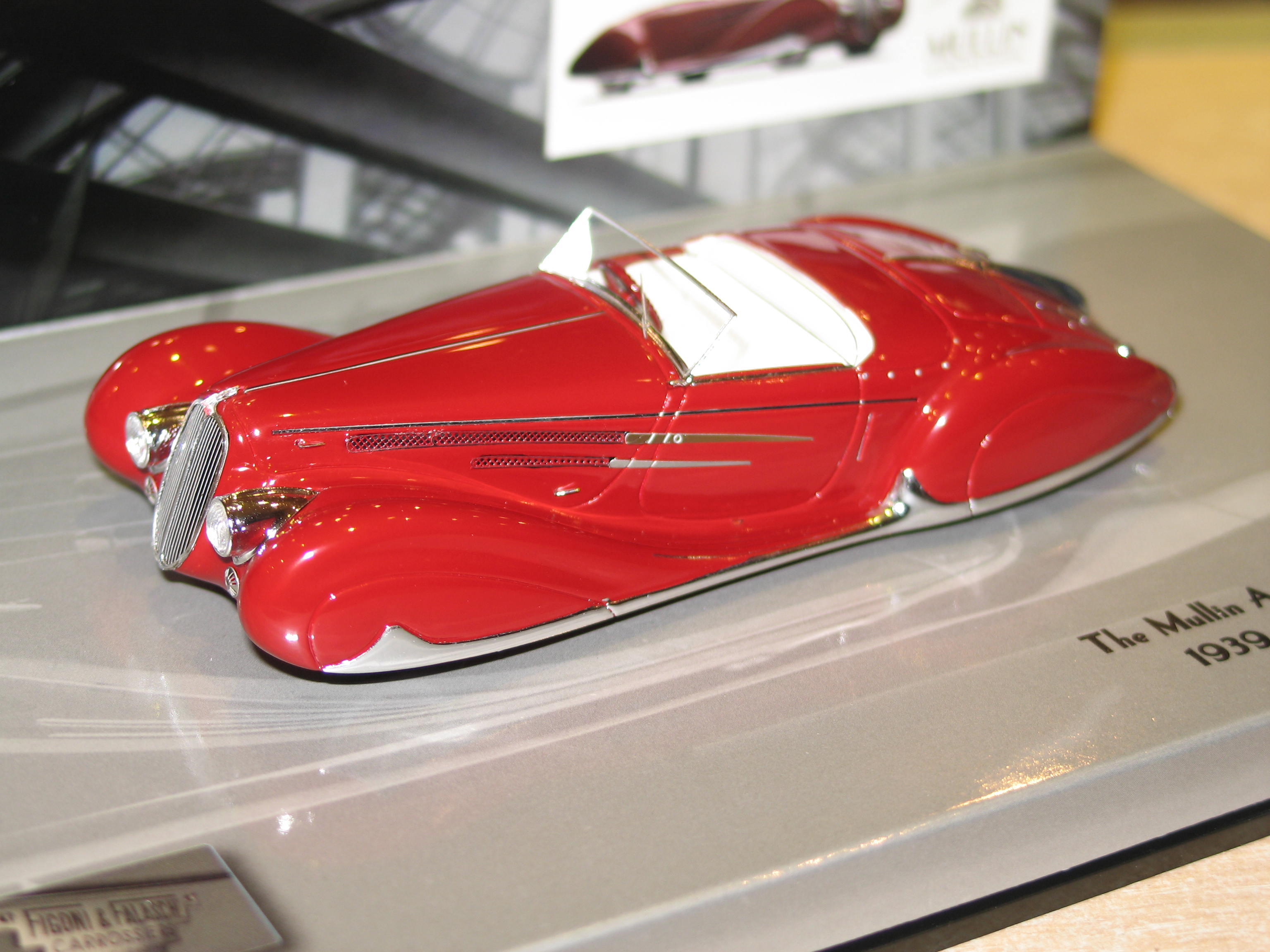 DELAHAYE 165 CABRIOLET MULLIN MINICHAMPS 1/43°