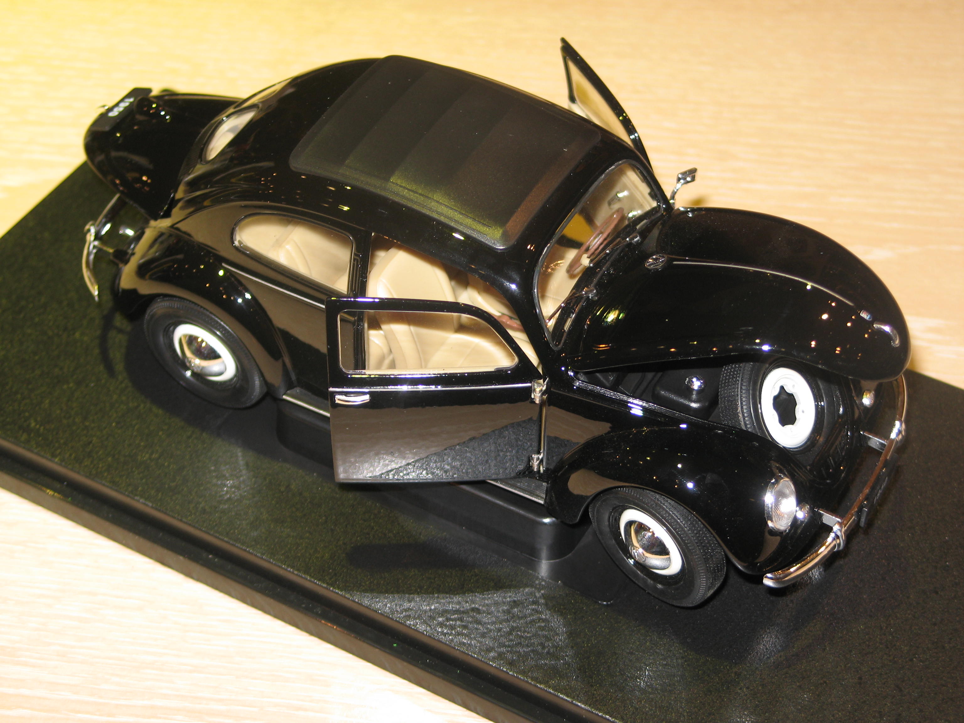 VW COX CLASSIC 1950 NOIR WELLY 1/18°