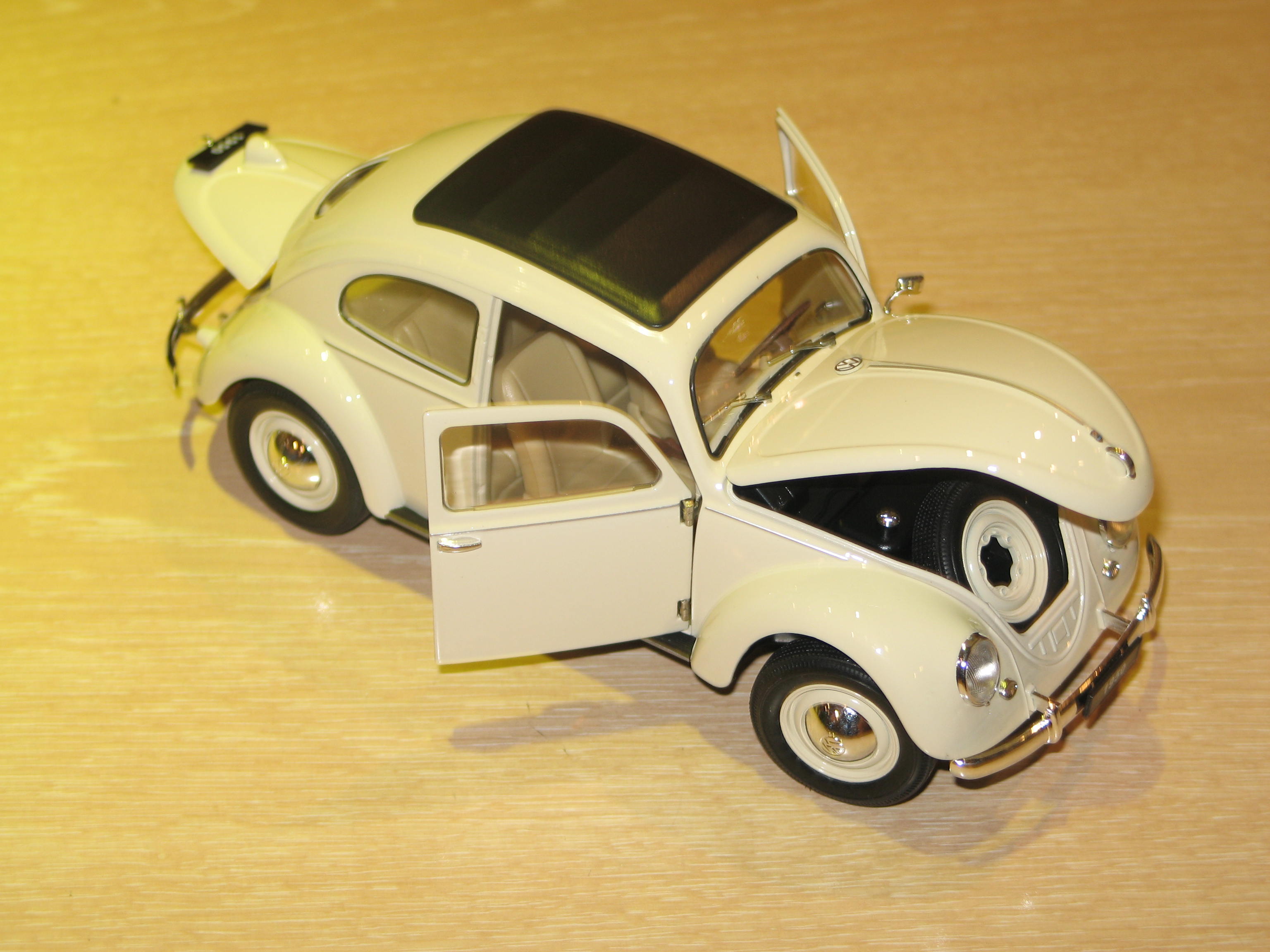 VW COX CLASSIC 1950 BEIGE WELLY 1/18°