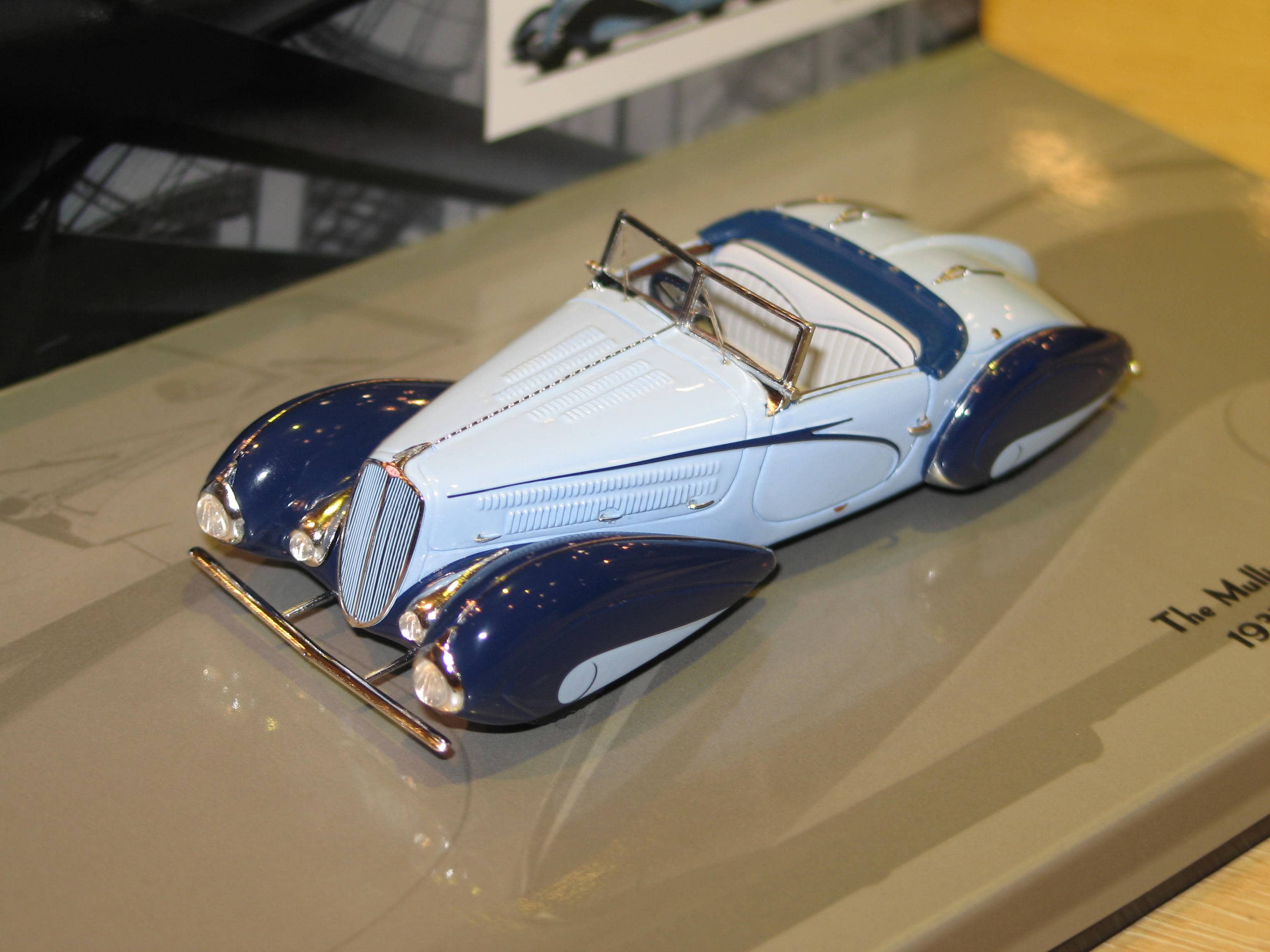 DELAHAYE 135-M MULLIN CABRIOLET 1948 MINICHAMPS 1/43°