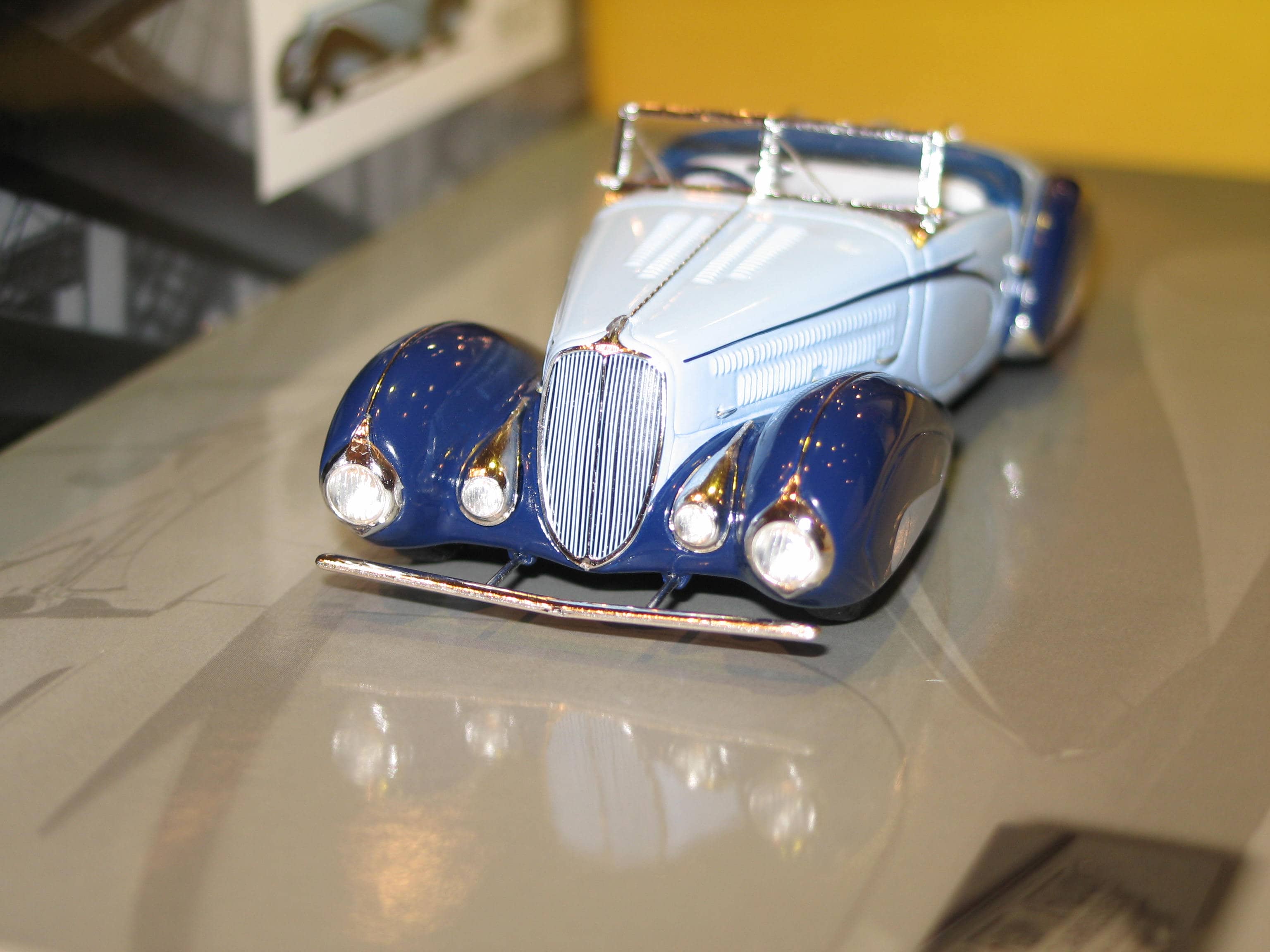 DELAHAYE 135-M MULLIN CABRIOLET 1948 MINICHAMPS 1/43°