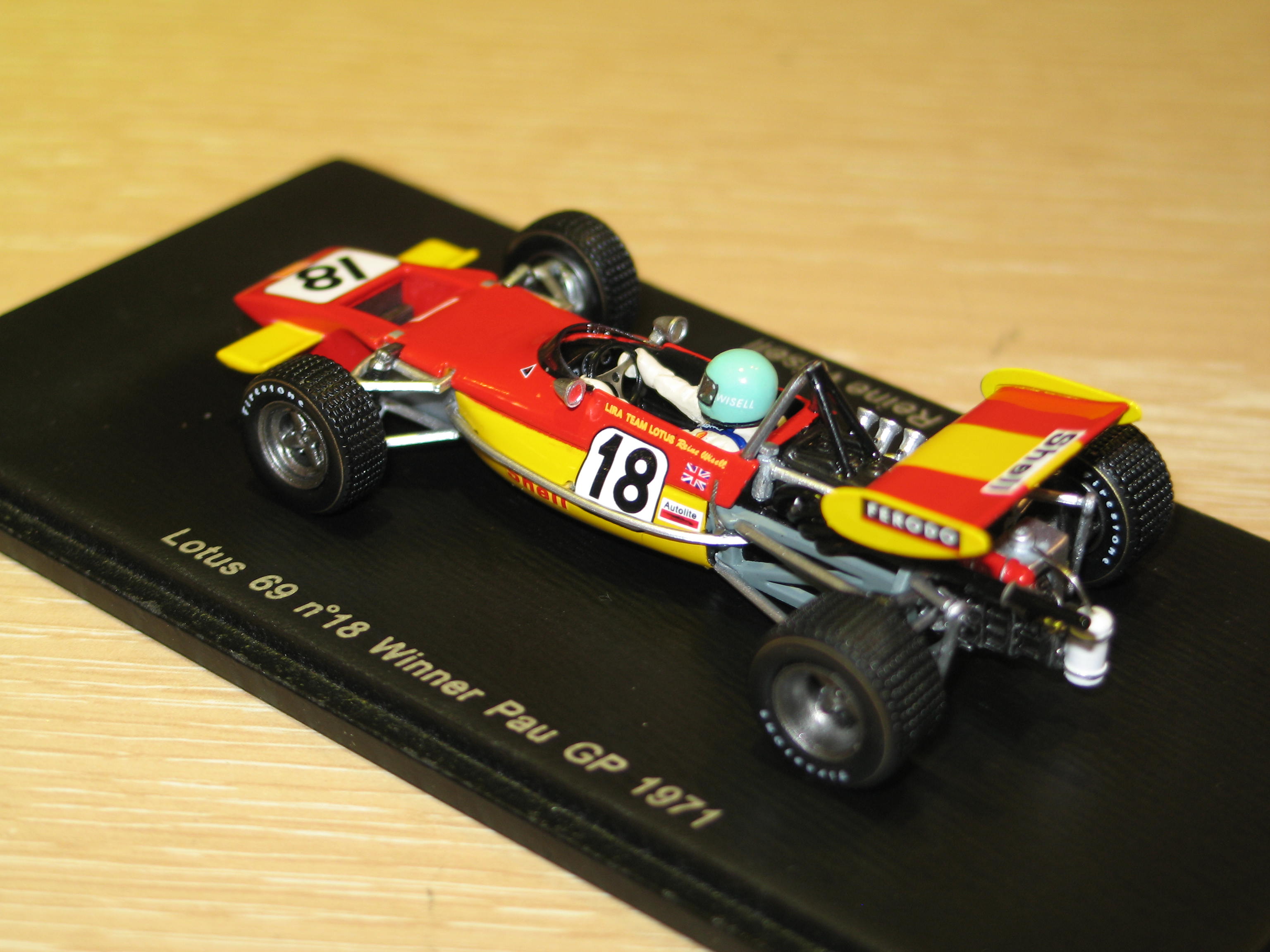 LOTUS 69 VQ GP PAU 1971 SPARK 1/43°