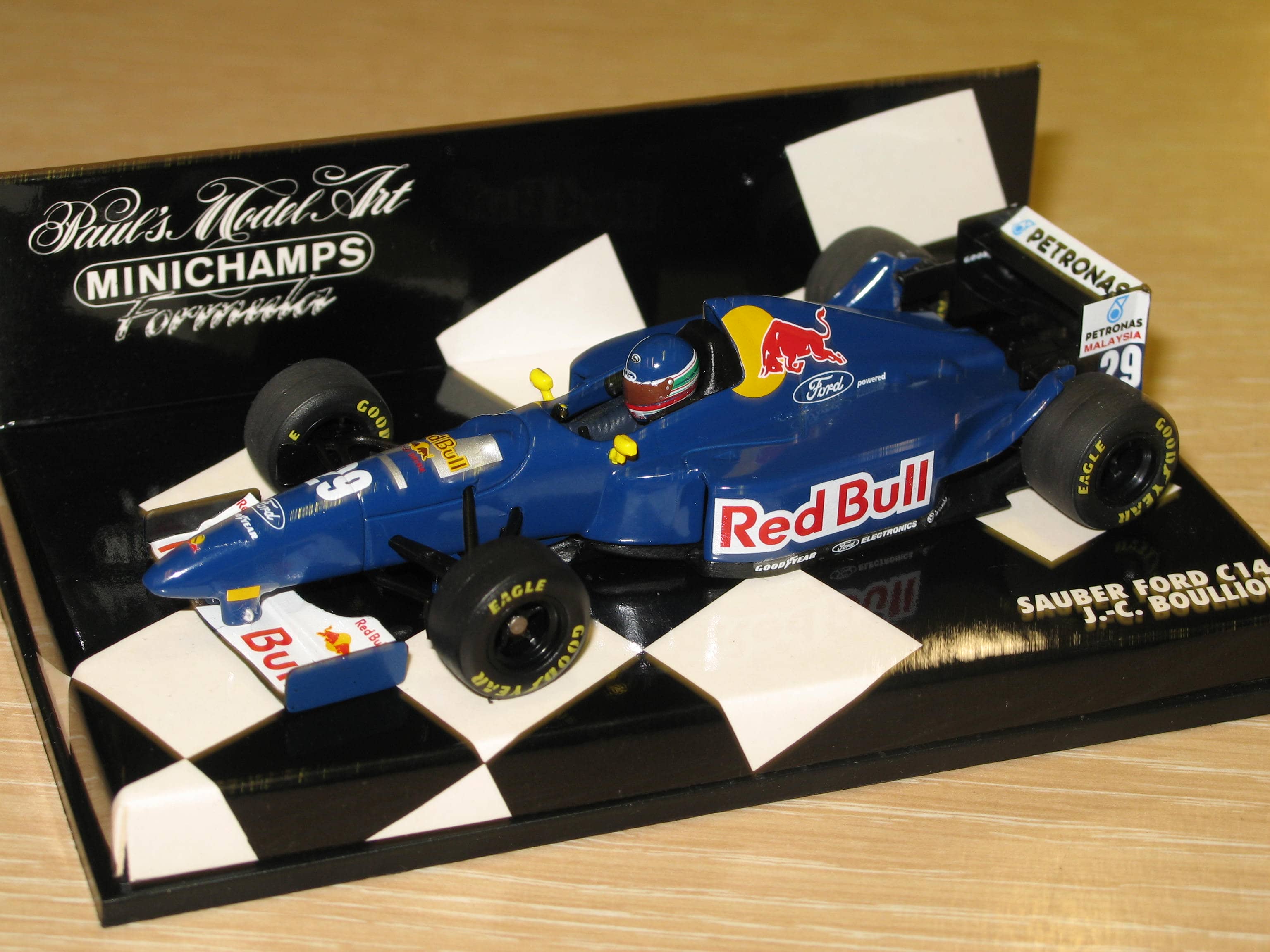 F1 SAUBER FORD C14 H-H FRENTZEN DE 1995 AU 1/18 SCALE 511951830