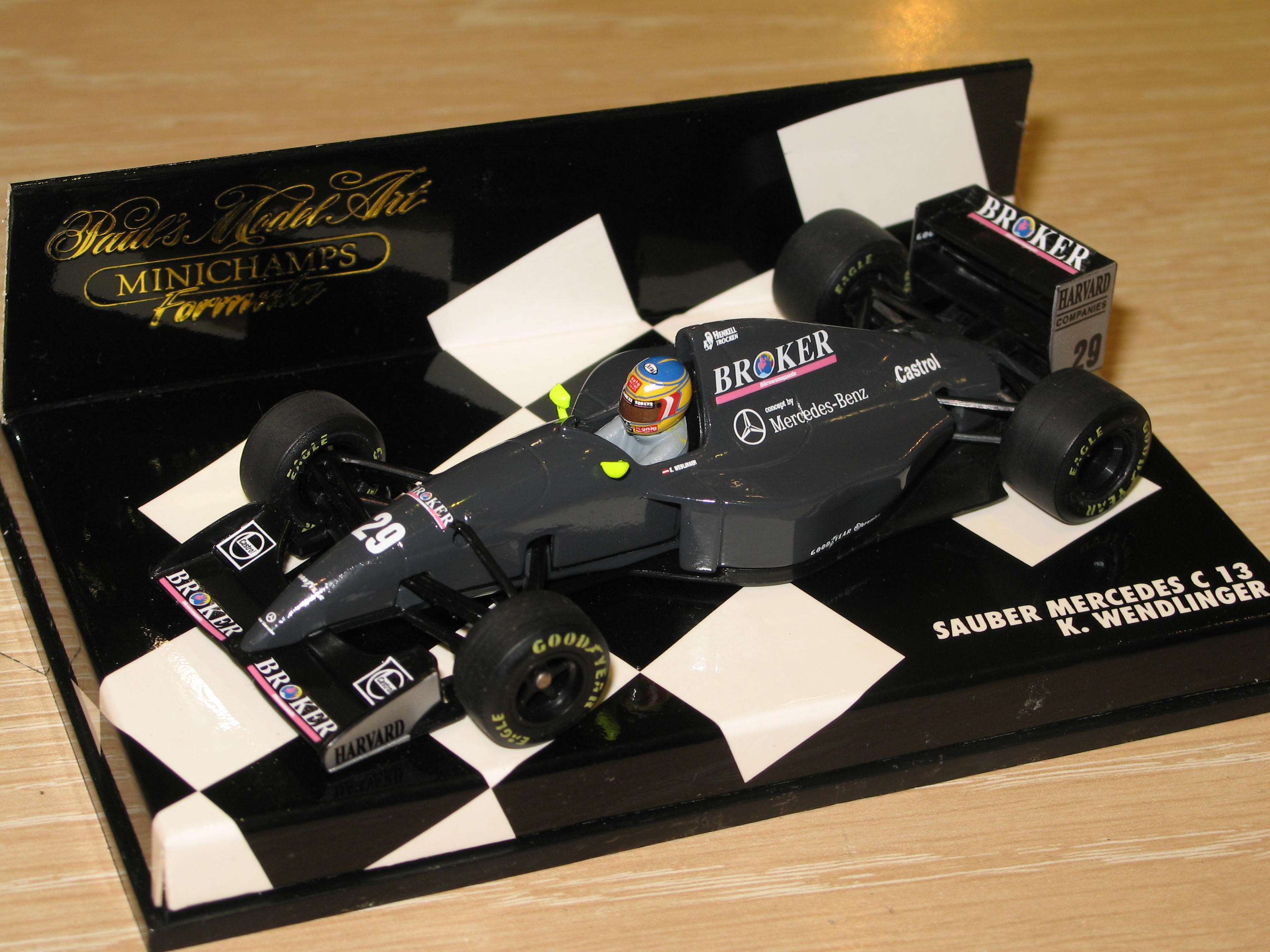 SAUBER MERCEDES C13 WENDLINGER 1994 MINICHAMPS 1/43°