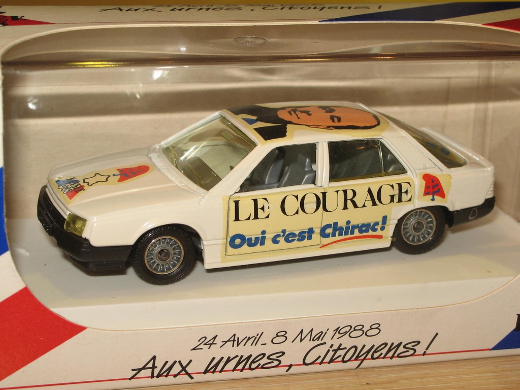 RENAULT 25 PRDS CHIRAC 1988 SOLIDO 1/43°