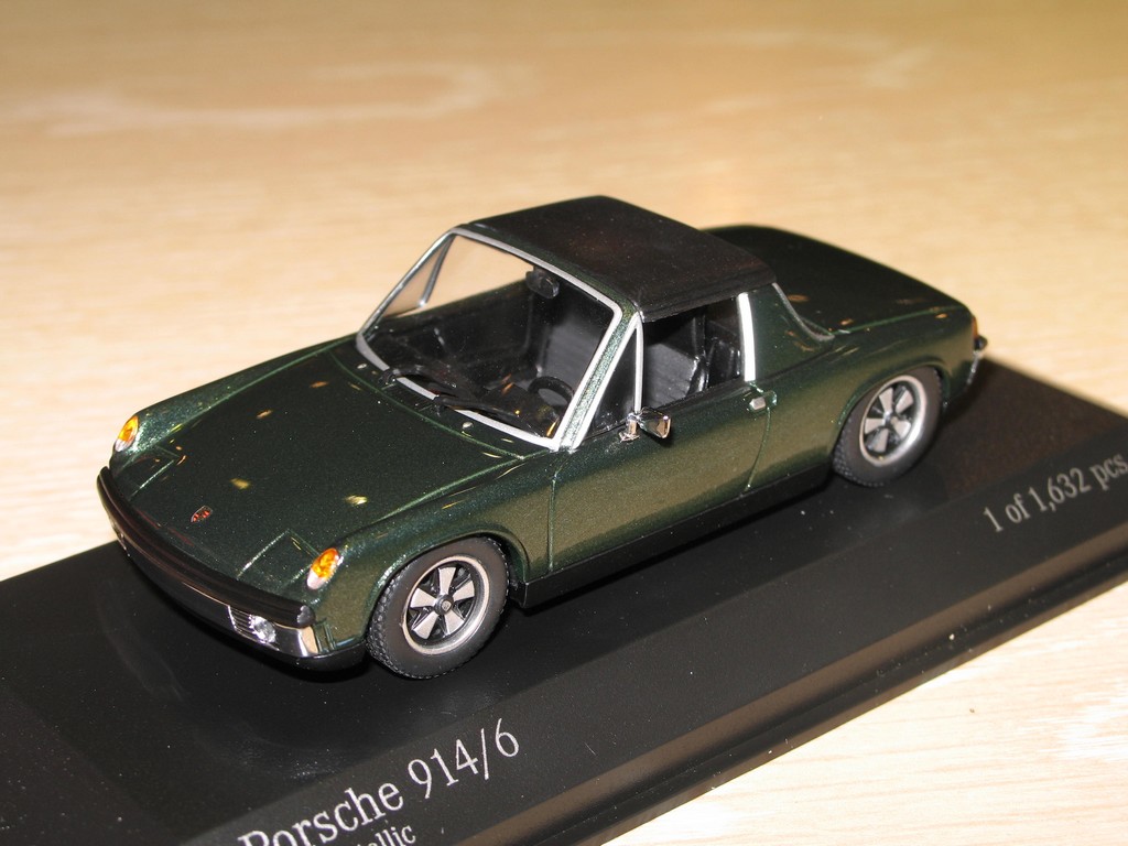 PORSCHE 914/6 1970 MINICHAMPS 1/43°