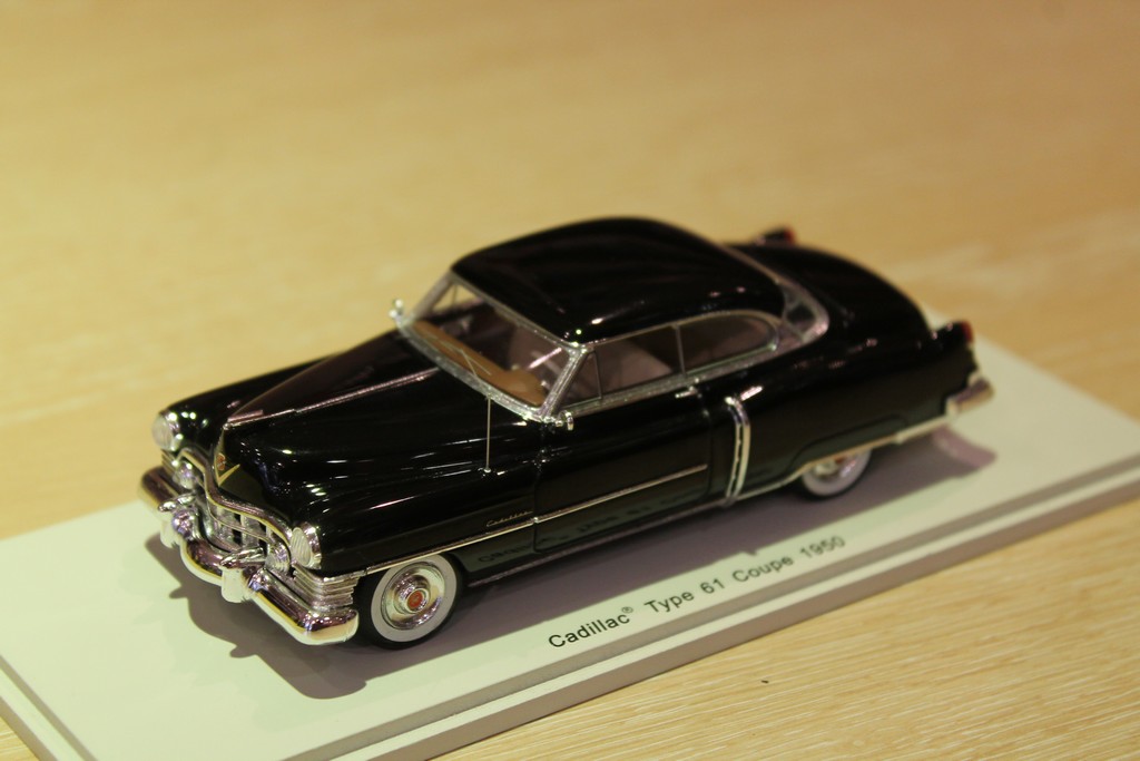 CADILLAC TYPE 61 COUPE NOIR 1950 SPARK 1/43°
