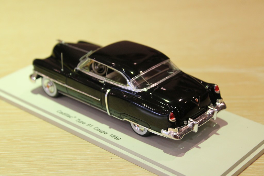 CADILLAC TYPE 61 COUPE NOIR 1950 SPARK 1/43°