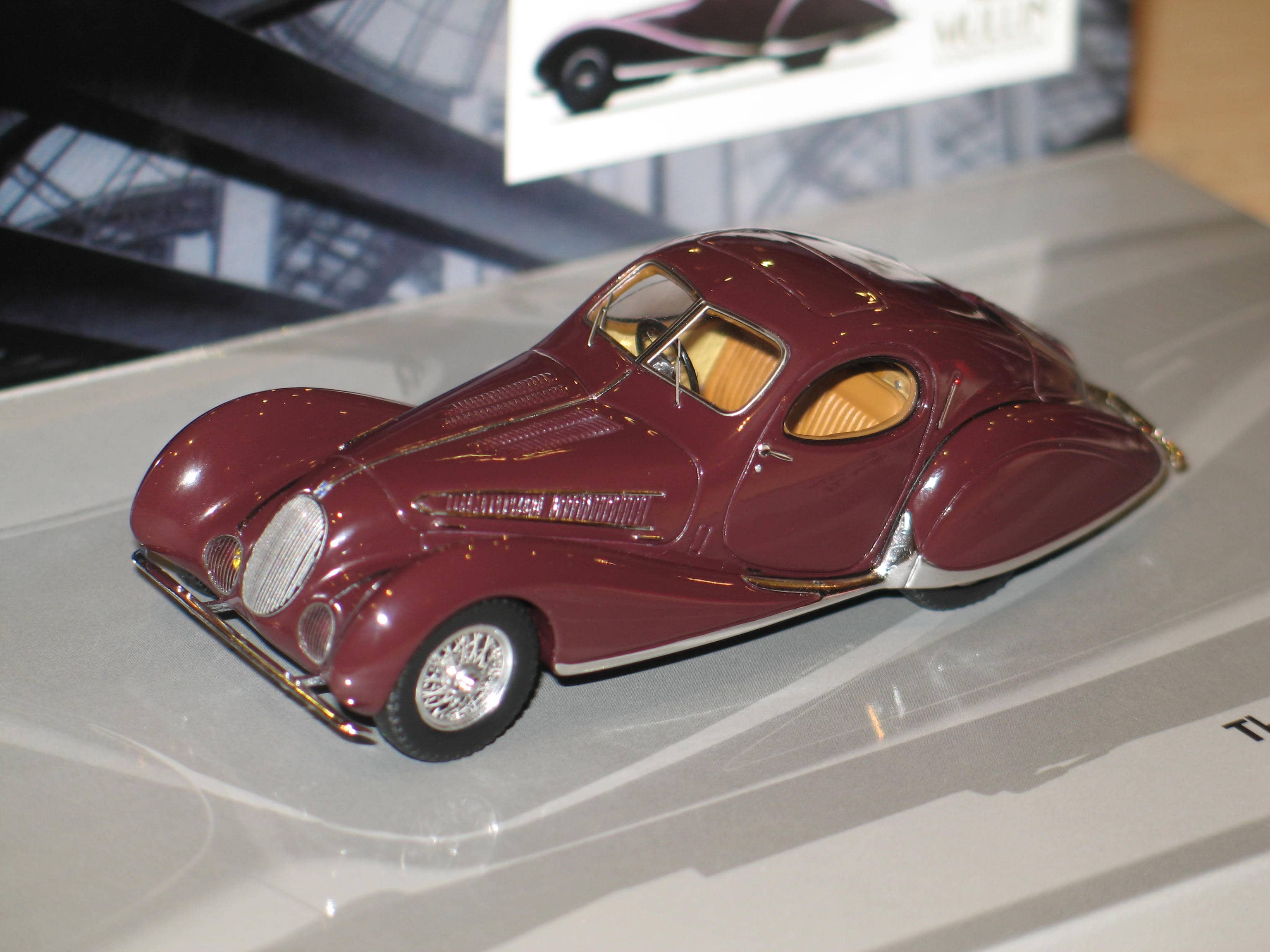 Minichamps 437117120 Miniature Talbot-Lago T 150-C-SS Coupé 1937 - francis miniatures
